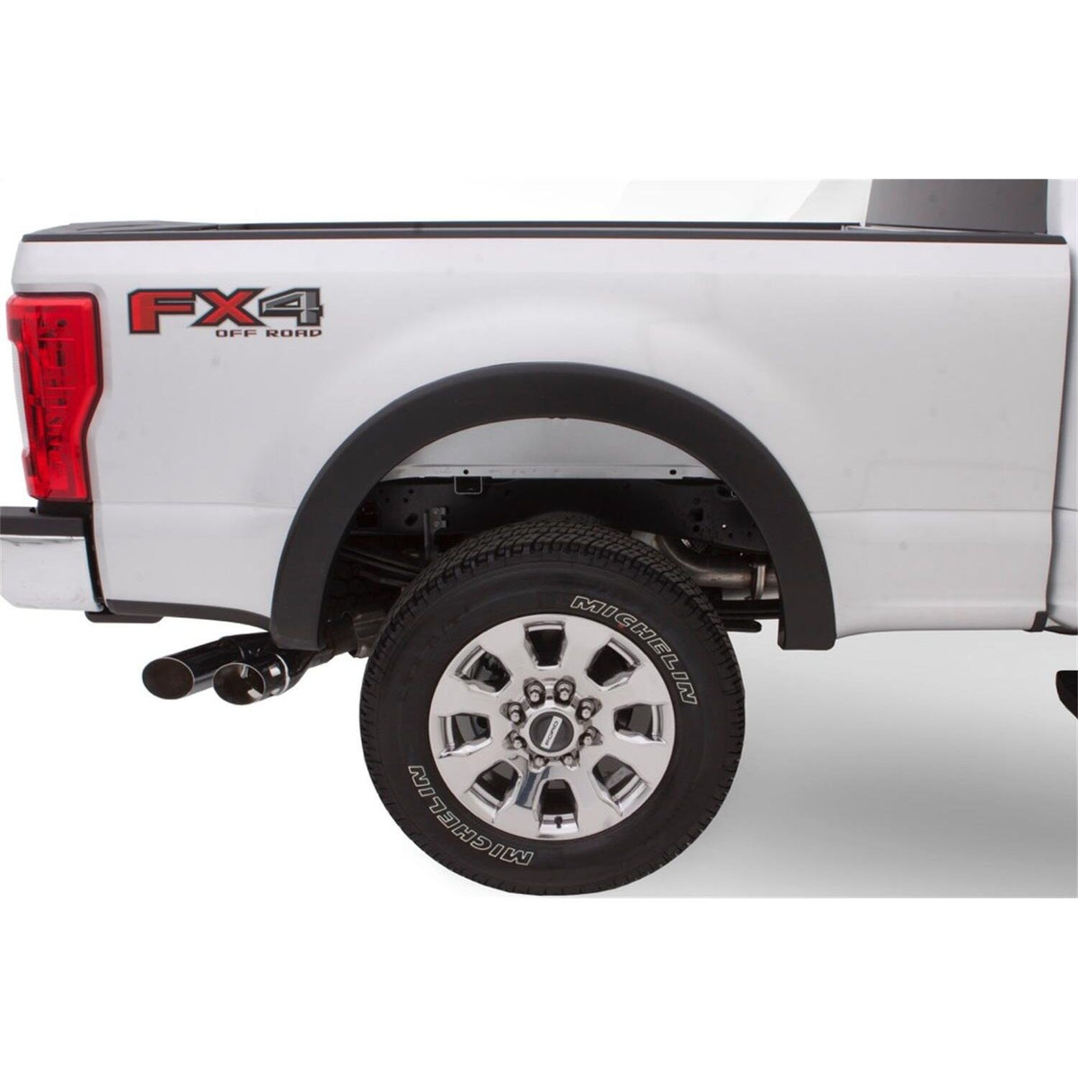 BUSHWACKER | OE-Style Rear Fender Flares | 1999-2010 Ford F-250  1999-2010 Ford F-350 | 20040-02
