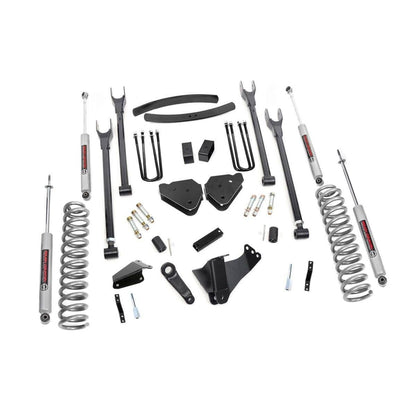 ROUGH COUNTRY 6 Inch Lift Kit | Diesel | 4 Link | OVLDS | Ford F-250/F-350 Super Duty (05-07) | 580.2