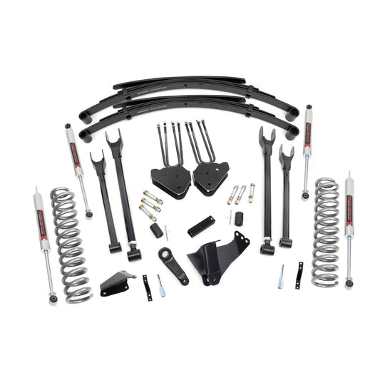 ROUGH COUNTRY 8 Inch Lift Kit | 4 Link | RR Springs | M1 | Ford F-250/F-350 Super Duty (05-07) | 59040