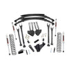 ROUGH COUNTRY | 8" Lift Kit 4 Link RR Springs | 05-07 Ford F-250 Super Duty / 05-07 Ford F-350 Super Duty | 59040 / 59050 / 59070