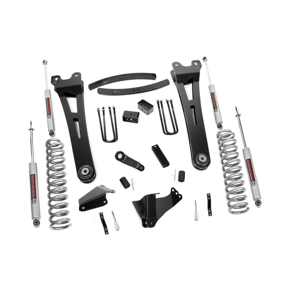 ROUGH COUNTRY 6 Inch Lift Kit | Diesel | Radius Arm | Ford F-250/F-350 Super Duty (05-07) | 536.2