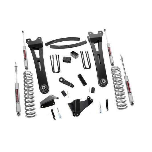 ROUGH COUNTRY 6 Inch Lift Kit | Diesel | Radius Arm | Ford F-250/F-350 Super Duty (05-07) | 536.2