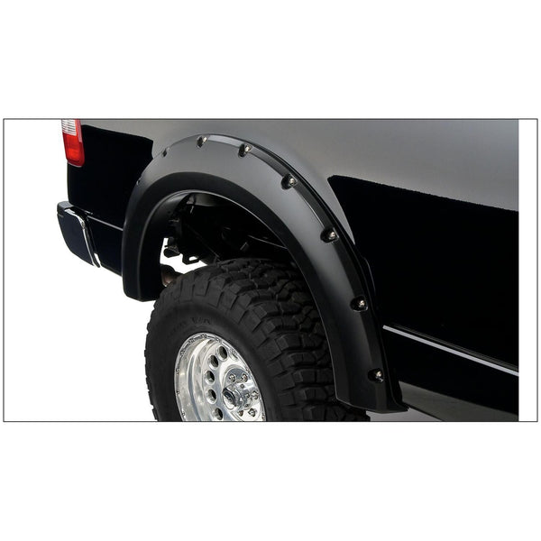 BUSHWACKER | Pocket/Rivet Rear Fender Flares | 2004-08 Ford F-150 | 20054-02