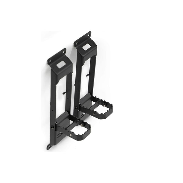 DV8 OFF-ROAD | 2007-2026 Jeep Wrangler JK/JL & Gladiator JT | Hinge Mounted Steps | STJL-04