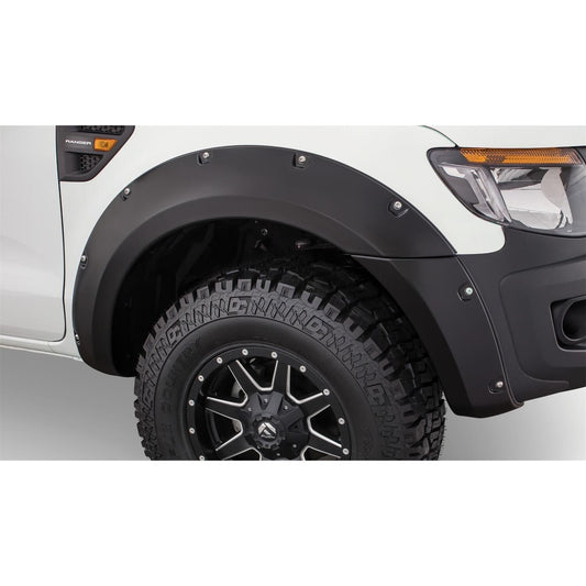 BUSHWACKER | Pocket/Rivet Front Fender Flares | 2011-18 Ford Ranger | 20089-02