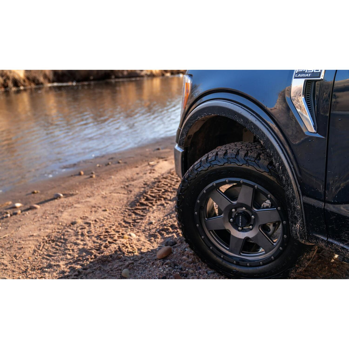 BUSHWACKER | OE-Style Front Fender Flares | 2015-17 Ford F-150 | 20095-02