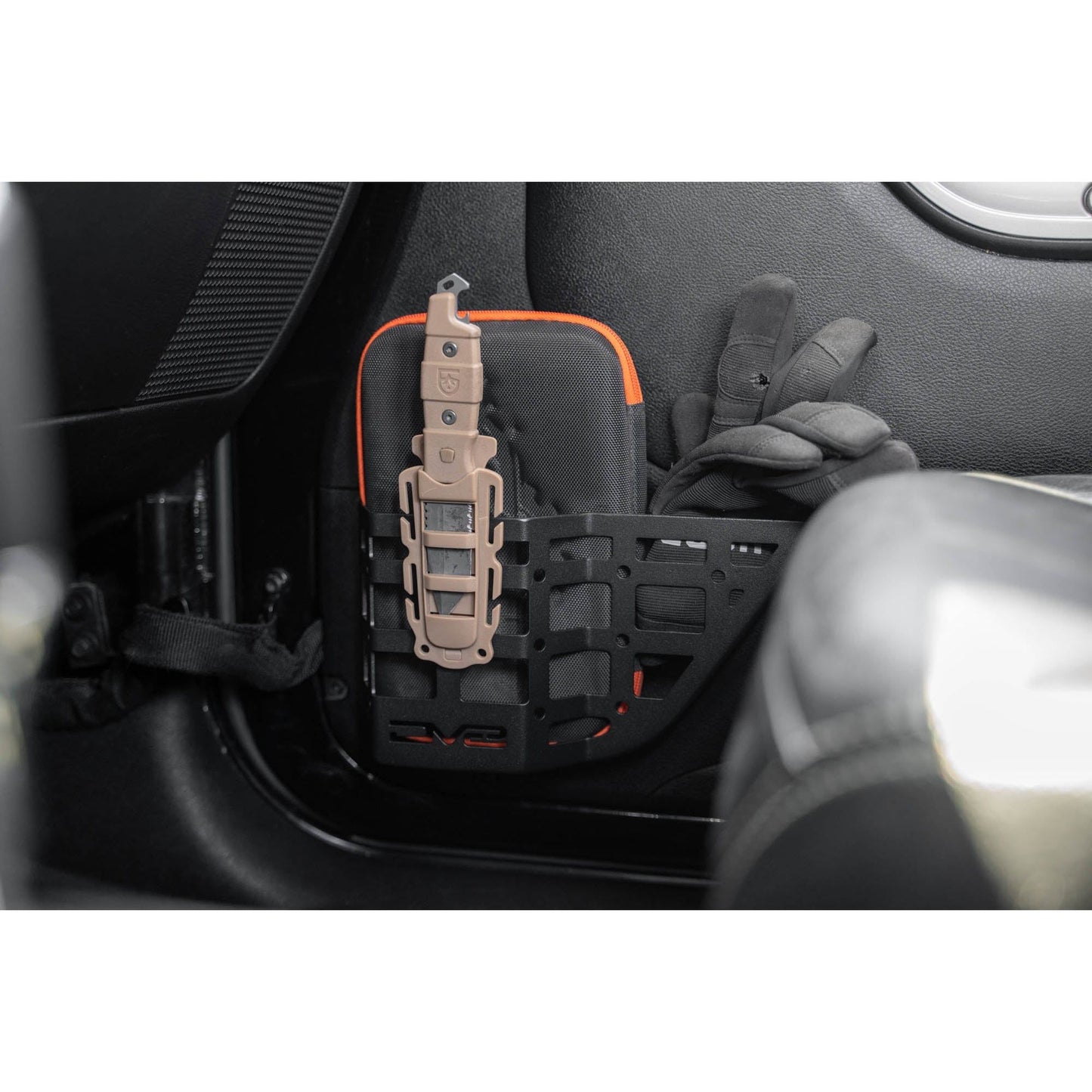 DV8 Off-Road 2011-2018 Jeep Wrangler JK | Front Door Pocket Molle Panels C3| MPJK-05
