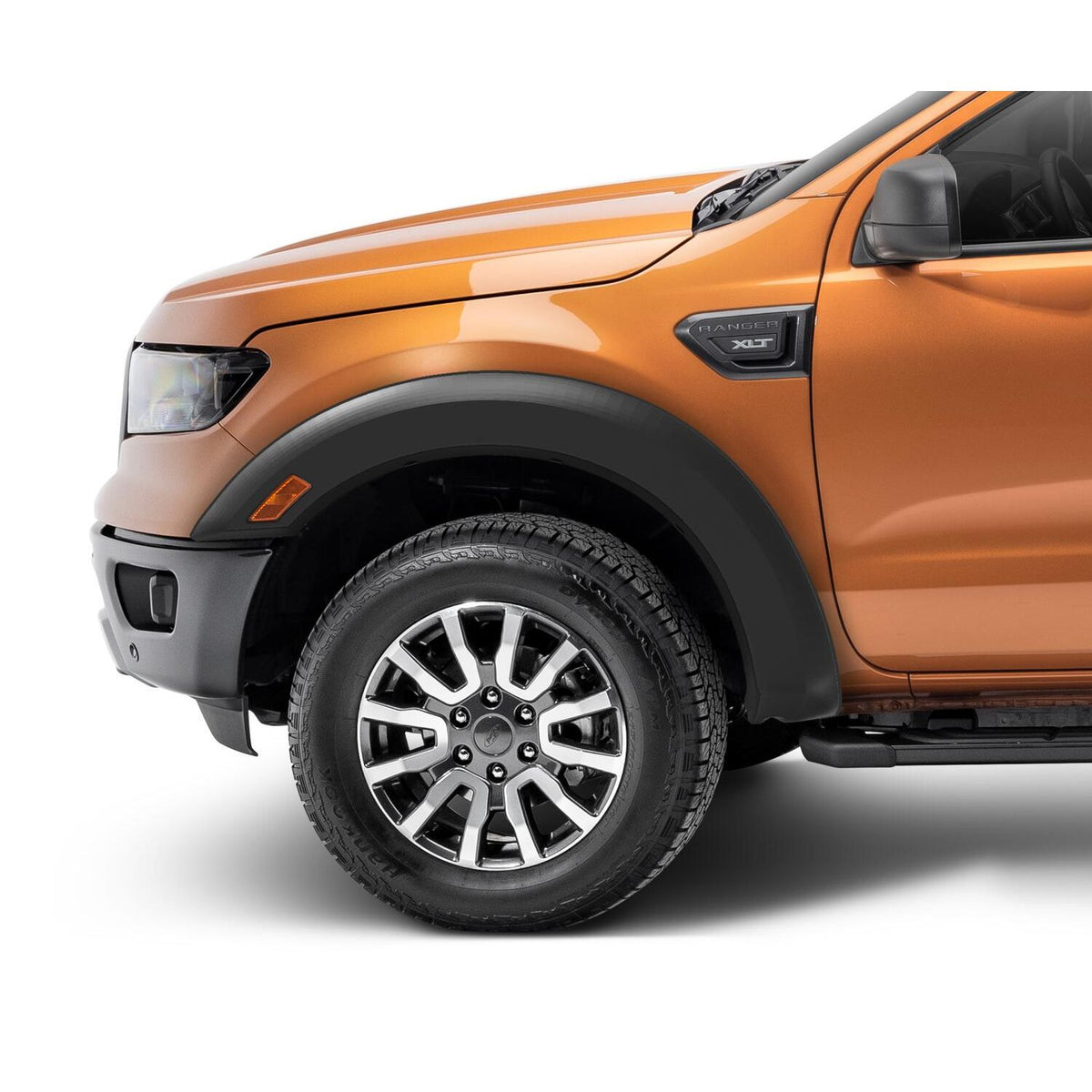BUSHWACKER | Extend-A-Fender Front Fender Flares | 2019-23 Ford Ranger | 20121-02