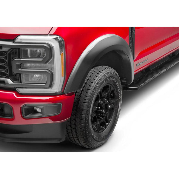 BUSHWACKER | Extend-A-Fender Front Fender Flares | 2023-24 Ford F-350  2023-24 Ford F-250 | 20147-02