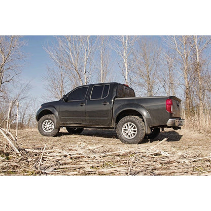 ROUGH COUNTRY 2.5 Inch Leveling Kit | Red Spacers | Nissan Frontier (05-25)/Xterra (05-15)  | 865RED