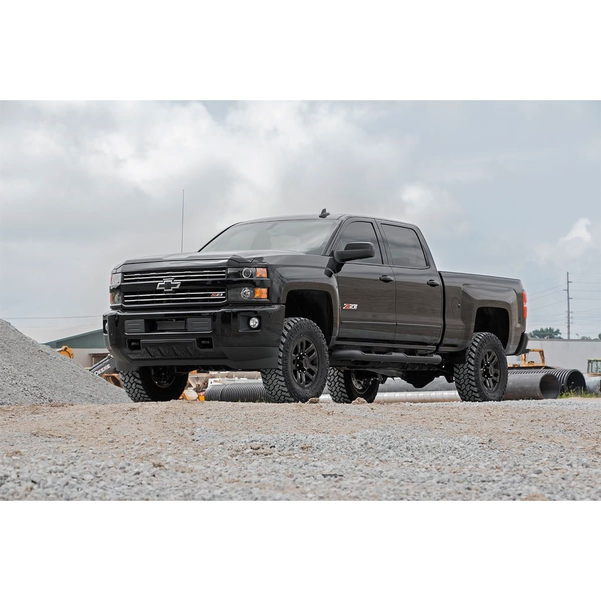 ROUGH COUNTRY 3.5 Inch Lift Kit | V2 | Chevy/GMC 2500HD/3500HD (11-19) | 95970RED