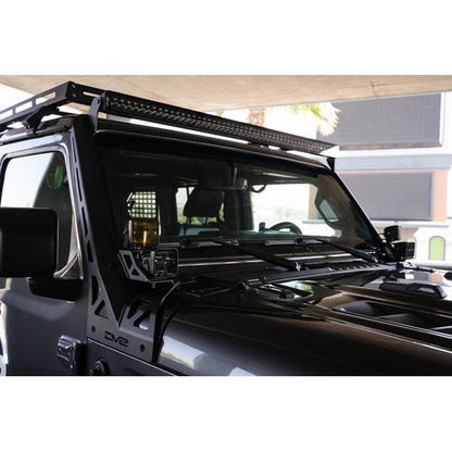 DV8 OFF-ROAD | Dual Row LED Light Bar with Black Bezel | BR50E300W3W + LBJL-10