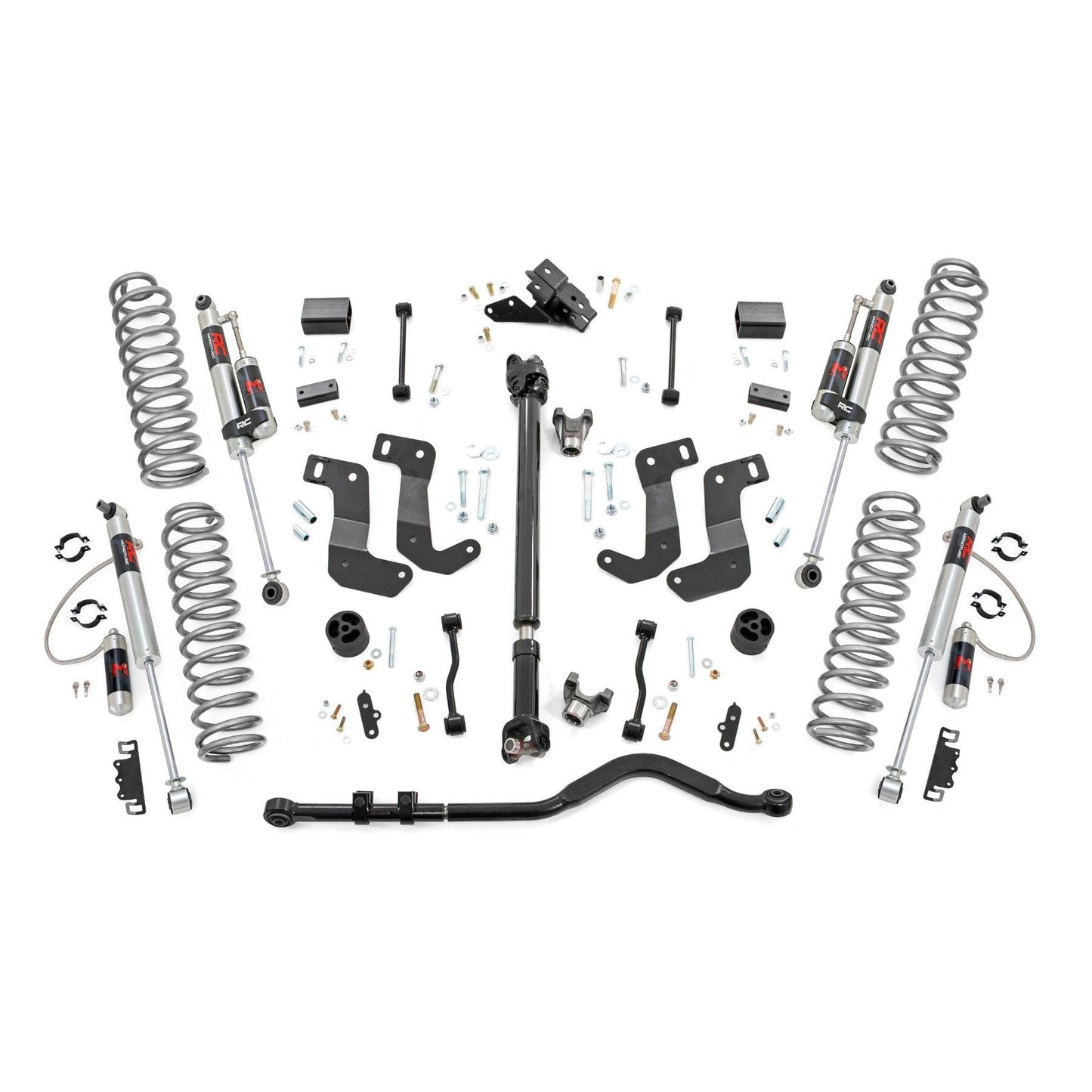 ROUGH COUNTRY 3.5 Inch Lift Kit | C/A Drop | FR D/S | M1R| Jeep Wrangler JL 4WD (2018-2023) | 62744