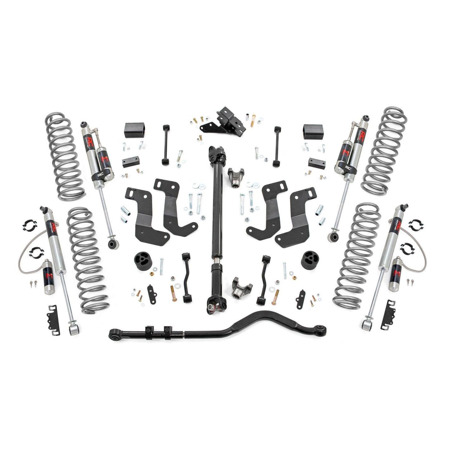 ROUGH COUNTRY 3.5 Inch Lift Kit | C/A Drop | Front D/S | M1R | Jeep Wrangler JL Rubicon (18-23) | 90544