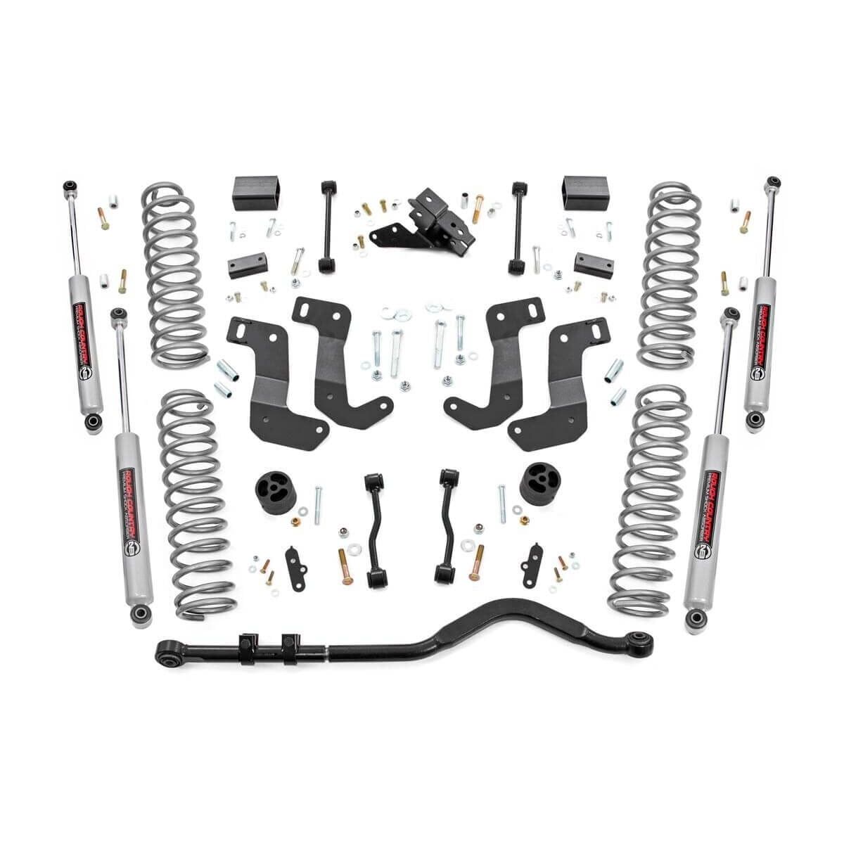 ROUGH COUNTRY 3.5 Inch Lift Kit | C/A Drop | 4-Door | Jeep Wrangler JL 4WD (2024-2025) | 79830