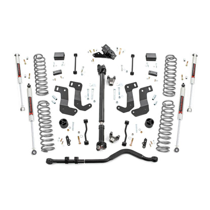ROUGH COUNTRY | 3.5 Inch Lift Kit  C/A Drop  Front D/S  M1  Jeep Wrangler JL Rubicon (18-23) | 90540