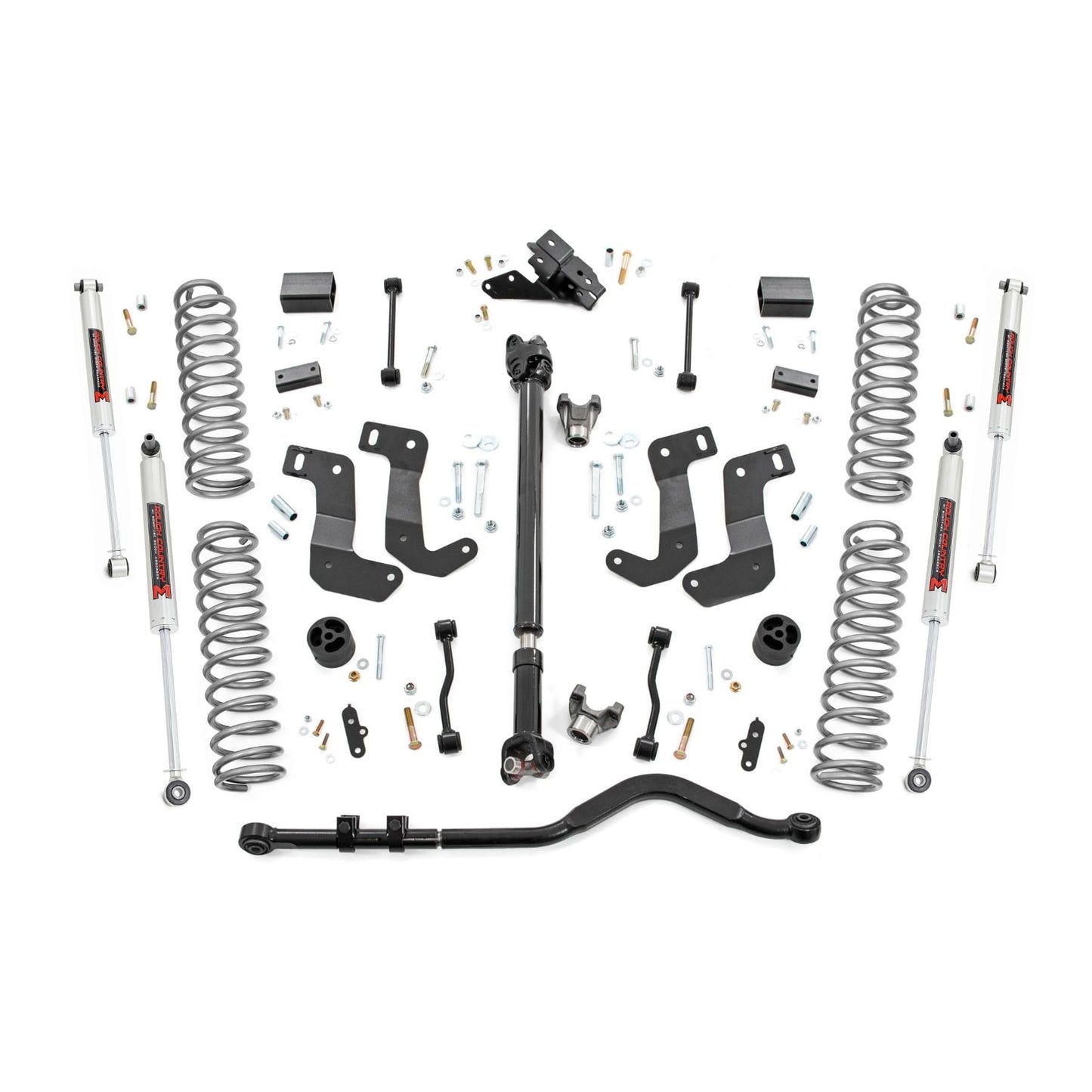 ROUGH COUNTRY | 3.5 Inch Lift Kit  C/A Drop  FR D/S  M1  Jeep Wrangler JL 4WD (2024-2026) | 94440