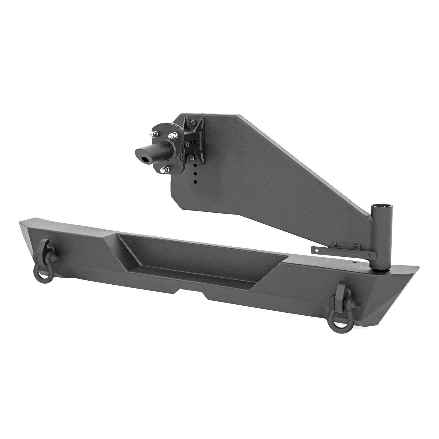 ROUGH COUNTRY Rear Bumper | Trail | Tire Carrier | Jeep Wrangler JL (18-25)/Wrangler Unlimited (18-25)  | 10598