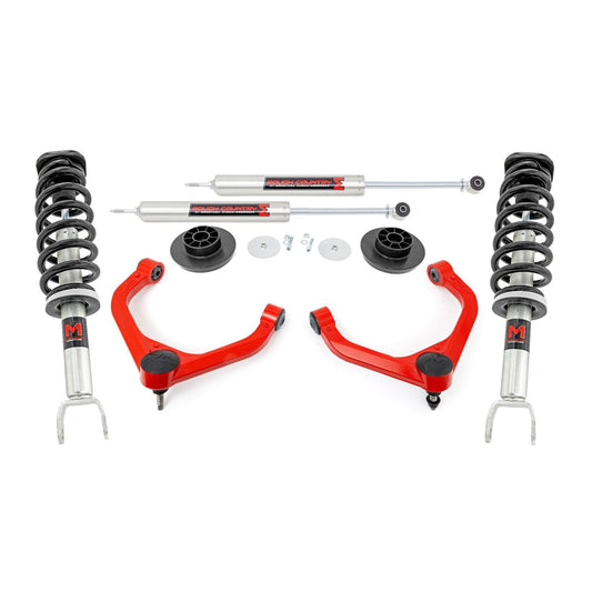 ROUGH COUNTRY 3.5 Inch Lift Kit | M1 Struts/M1 | Ram 1500 2WD/4WD (2019-2025) | 31440RED