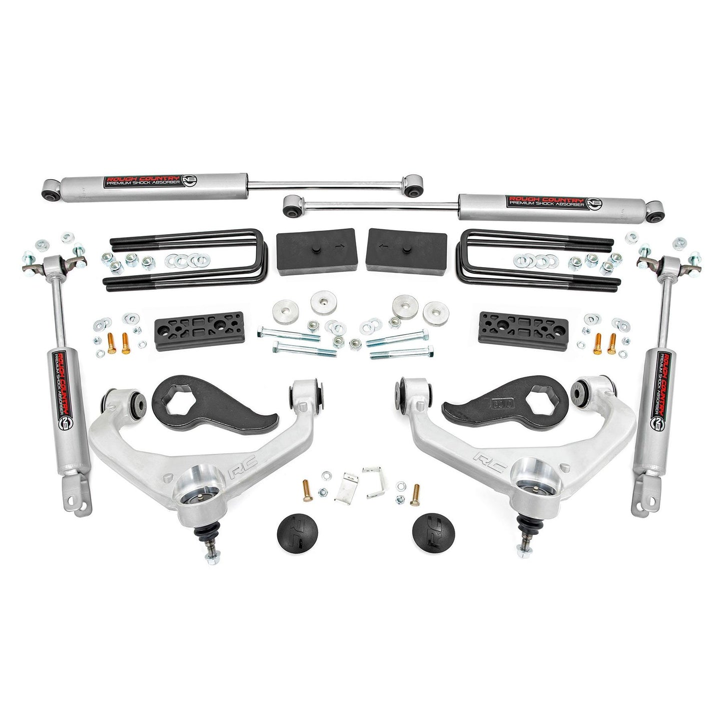 ROUGH COUNTRY 3 Inch Lift Kit | w/ Overloads | Chevy/GMC 2500HD/3500HD (20-25) | 97730