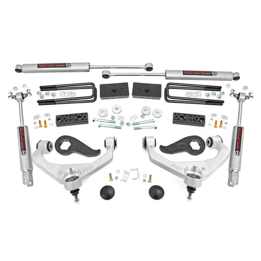 ROUGH COUNTRY 3 Inch Lift Kit | w/ Overloads | Chevy/GMC 2500HD/3500HD (20-25) | 97730