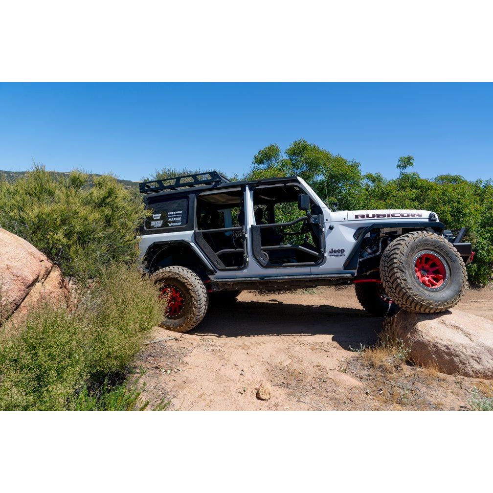 Body Armor 4x4 2018-2024 JEEP WRANGLER JL & GLADIATOR JT TUBE DOORS FRONT, PAIR JL-6154