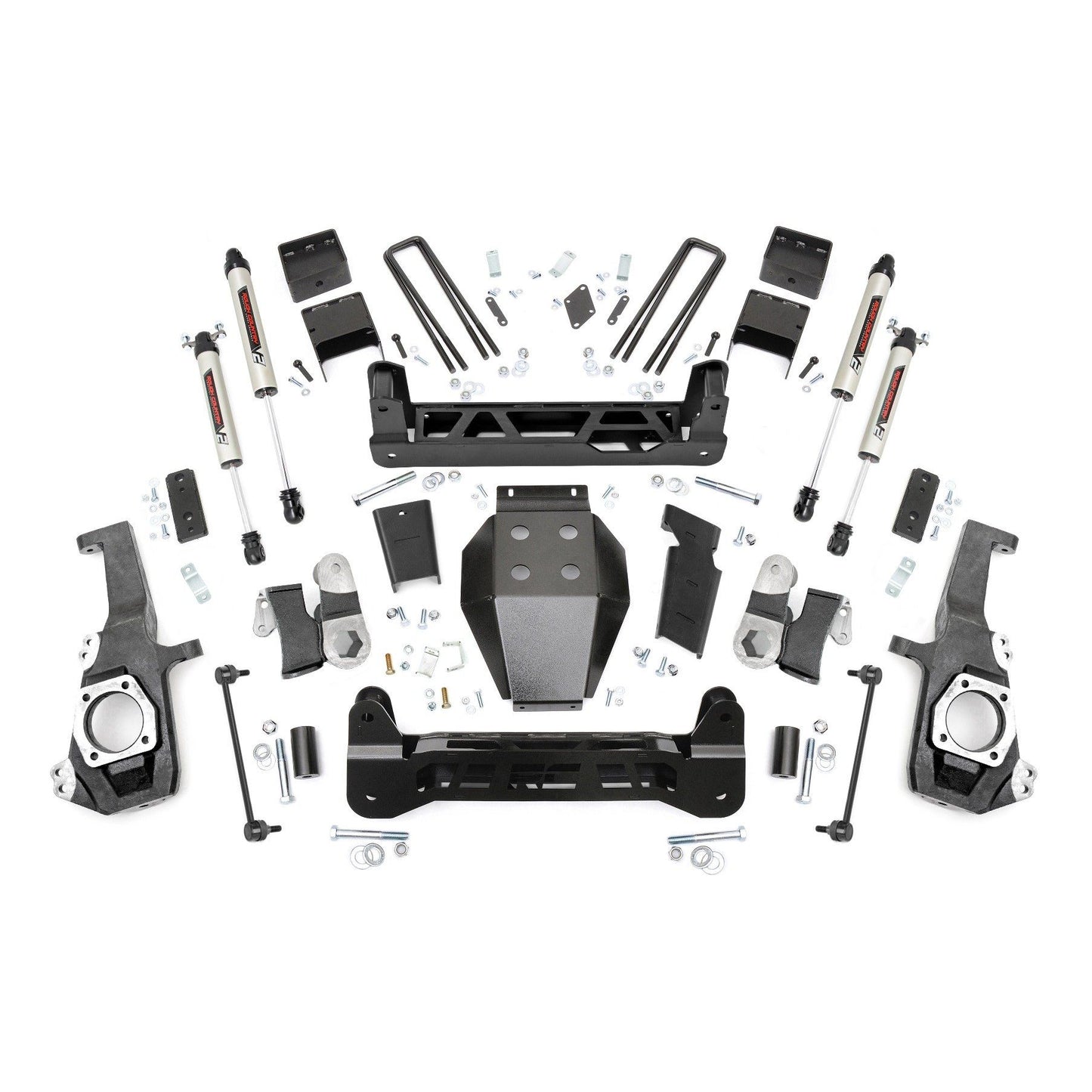 ROUGH COUNTRY 5 Inch Lift Kit | NTD | V2 | w/ Overloads | Chevy/GMC 2500HD/3500HD (20-25) | 110870