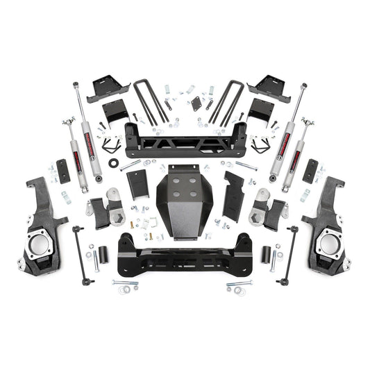 ROUGH COUNTRY 7 Inch Lift Kit | NTD | Chevy/GMC 2500HD/3500HD 4WD (20-25) | 10130A