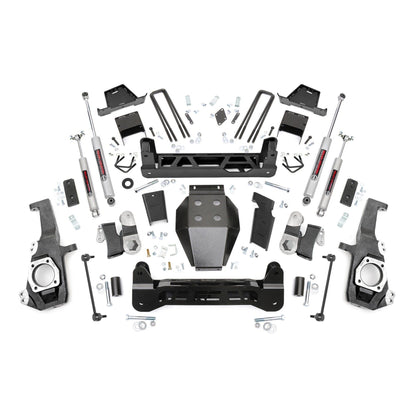 ROUGH COUNTRY 7 Inch Lift Kit | NTD | w/ Overloads | Chevy/GMC 2500HD/3500HD 4WD (20-25) | 111130
