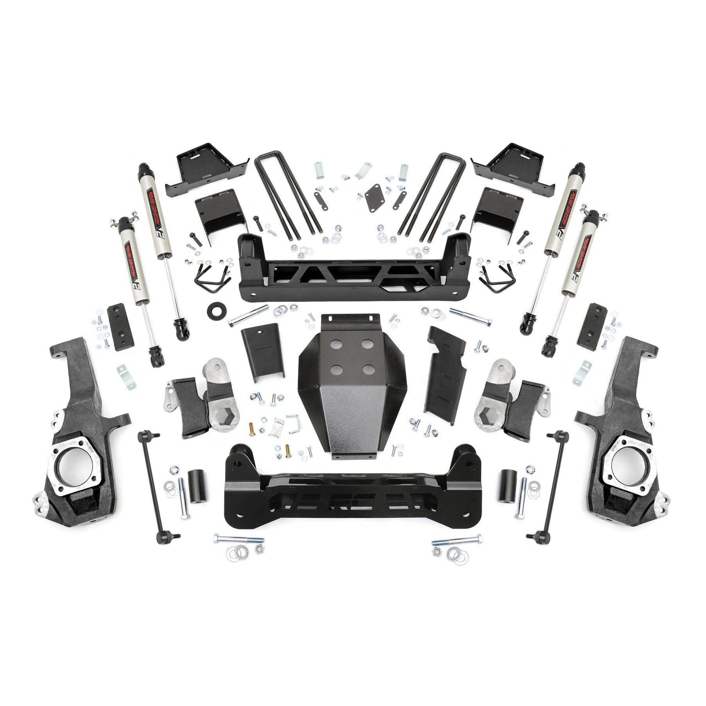 ROUGH COUNTRY 7 Inch Lift Kit | NTD | V2 | w/ Overloads | Chevy/GMC 2500HD/3500HD (20-25) | 111170
