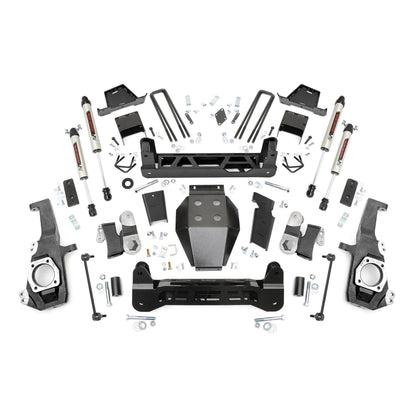 ROUGH COUNTRY 7 Inch Lift Kit | NTD | V2 | w/ Overloads | Chevy/GMC 2500HD/3500HD (20-25) | 111170
