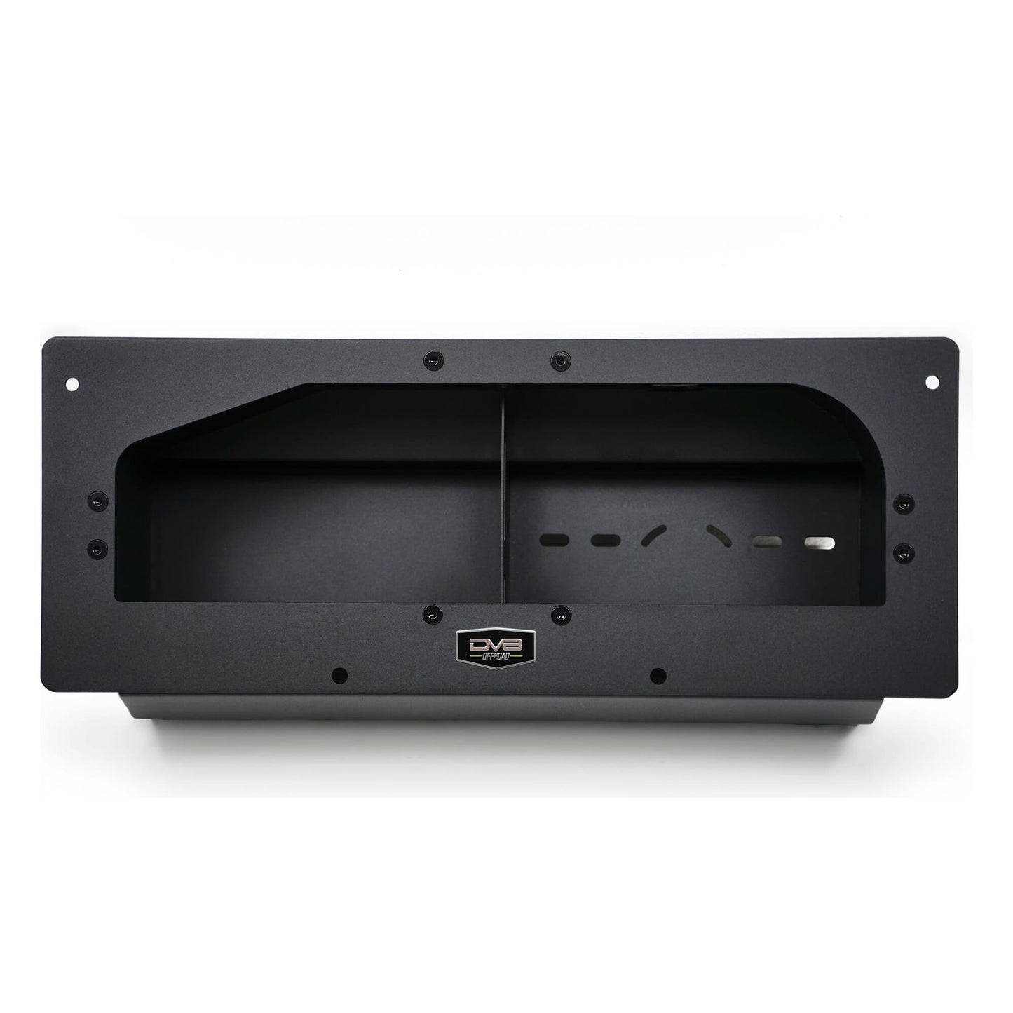 DV8 OFF-ROAD | 2021 2025 Ford Bronco Air Compressor Mount Storage Box  | CMBR-02