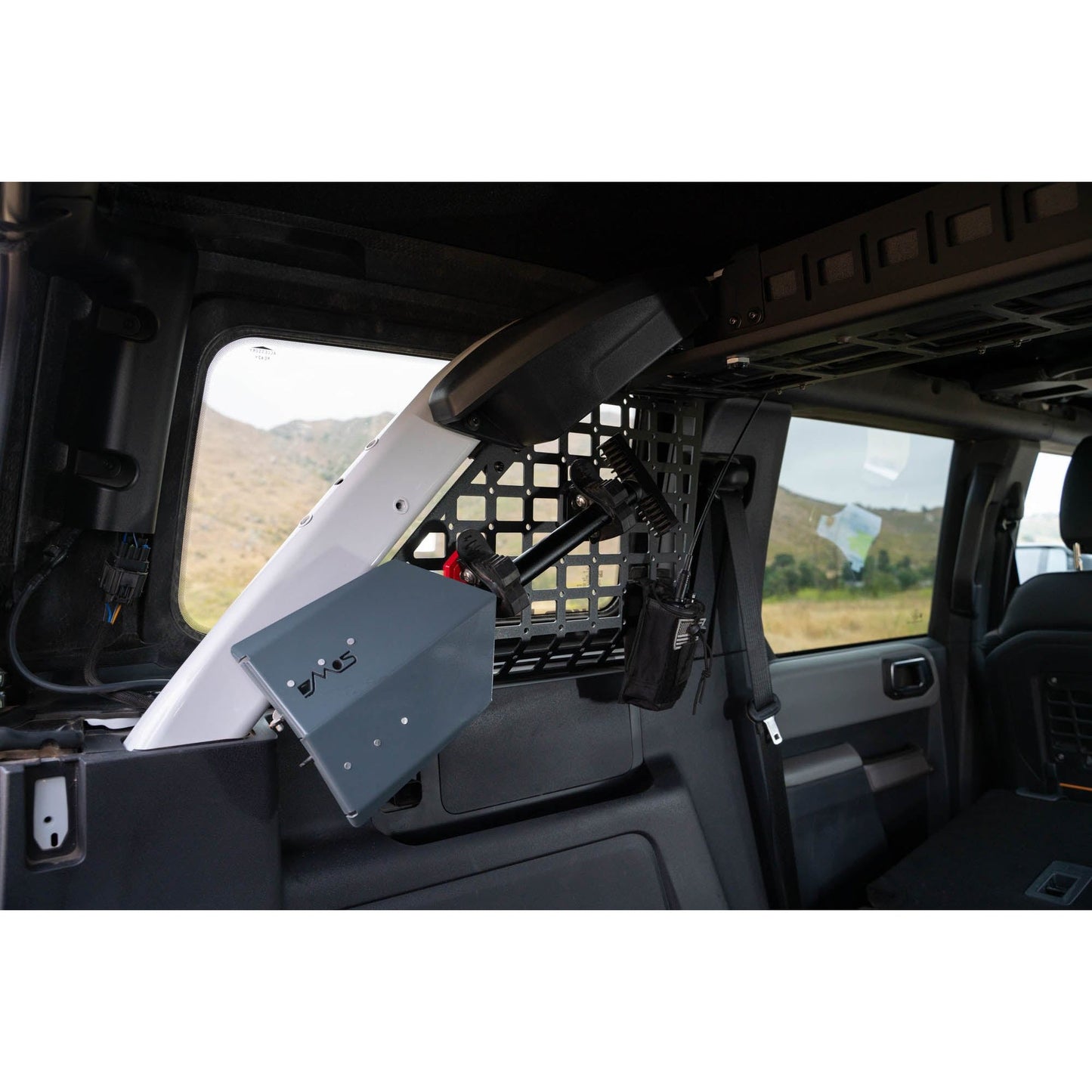 DV8 Off-Road 2021-2026 Ford Bronco | Pocketed Rear Window Molle Panels C3| MPBR-08