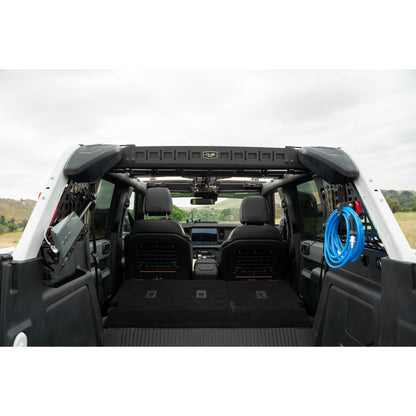 DV8 Off-Road 2021-2026 Ford Bronco | Pocketed Rear Window Molle Panels C3| MPBR-08