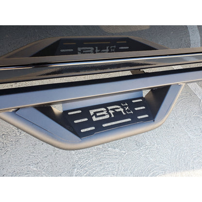 Body Armor 4x4 2019-2024 CHEVROLET SILVERADO 1500 CREW CAB/2020-2024 SILVERADO 2500/3500 CREW CAB AMBUSH SIDE STEPS GM-4200