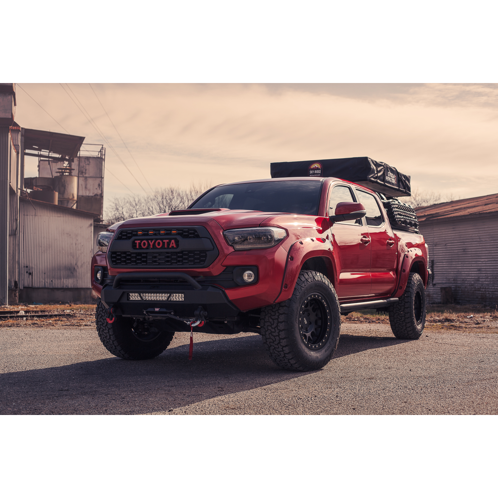 Body Armor 4x4 2016-2023 TOYOTA TACOMA HILINE FRONT WINCH BUMPER TC-19339