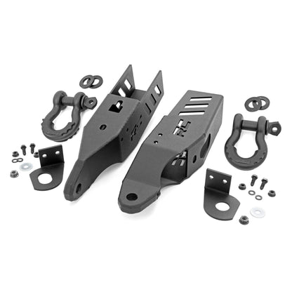 ROUGH COUNTRY Tow Hook Brackets | D-Ring Combo | Ford Bronco 4WD (2021-2025) | RS172