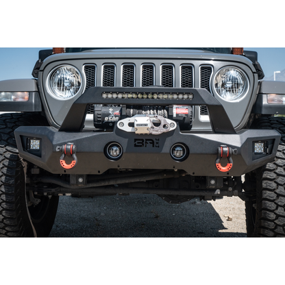 Body Armor 4x4 2018-2024 JEEP WRANGLER JL & GLADIATOR JT FABRICATED GRILL GUARD (BOLT ON) JL-5125