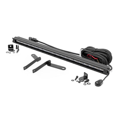 ROUGH COUNTRY LED Light Kit | Bumper Mount | 20" Black Slim Line | Toyota Tundra (22-25) | 71077
