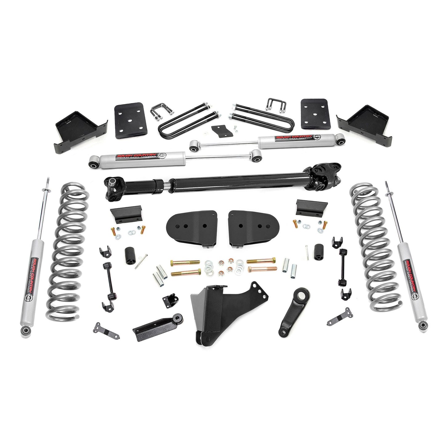 ROUGH COUNTRY 6 Inch Lift Kit | OVLDS | D/S | Ford F-250/F-350 Super Duty 4WD (2023-2025) | 44131
