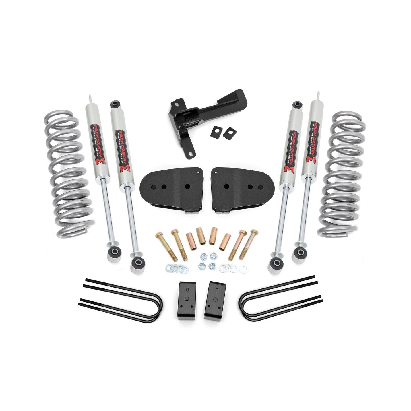 ROUGH COUNTRY | 3 Inch Lift Kit  M1  Front Diesel Coils  Ford F-250 Super Duty 4WD (23-26) | 43640