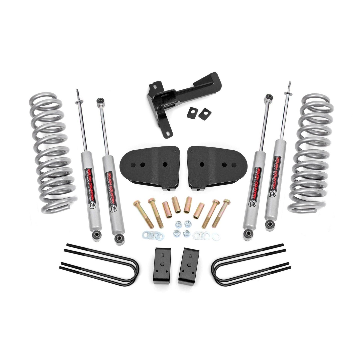 ROUGH COUNTRY | 3 Inch Lift Kit  N3  Front Diesel Coils  Ford F-250 Super Duty 4WD (23-26) | 43630