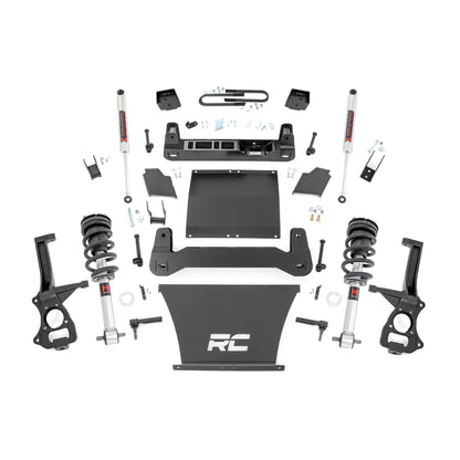 ROUGH COUNTRY 6 Inch Lift Kit | Mono Leaf Rear | M1 Struts/M1 | Chevy Silverado 1500 (25-26) | 21640_A