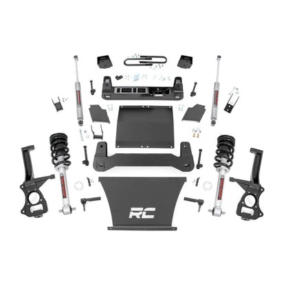 ROUGH COUNTRY 6 Inch Lift Kit | Mono Leaf Rear | N3 Struts | Chevy Silverado 1500 (25-26) | 21631_A