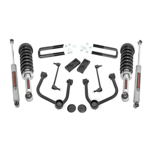 ROUGH COUNTRY | 3 Inch Lift Kit  N3 Struts  Ford Ranger 4WD (2024-2026) | 51148
