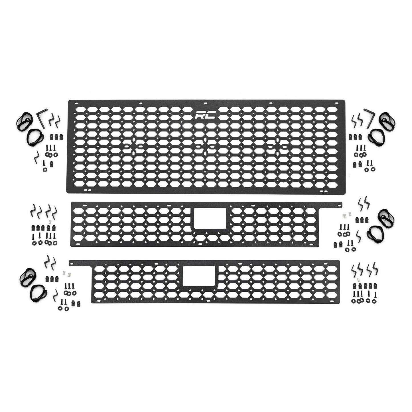 ROUGH COUNTRY Molle Panel Kit | Combo | Bed | Toyota Tacoma 2WD/4WD (2024-2025) | 73129