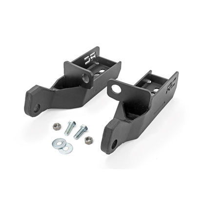 ROUGH COUNTRY Front Shackle Kit | D-Ring Combo | Toyota Tacoma 2WD/4WD (2024-2025) | 73126
