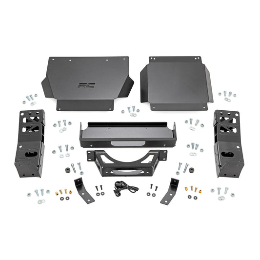 ROUGH COUNTRY Hidden Winch Mount | Toyota Tacoma 2WD/4WD (2024-2025) | 72011