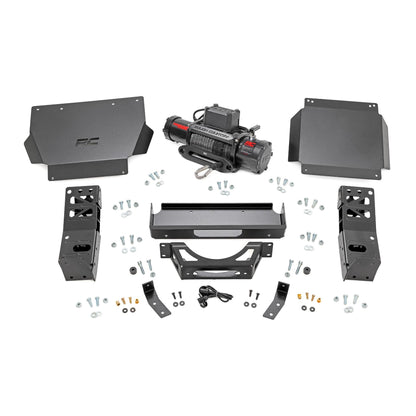 ROUGH COUNTRY Hidden Winch Mount | 9500S | Toyota Tacoma 2WD/4WD (2024-2025) | 72012