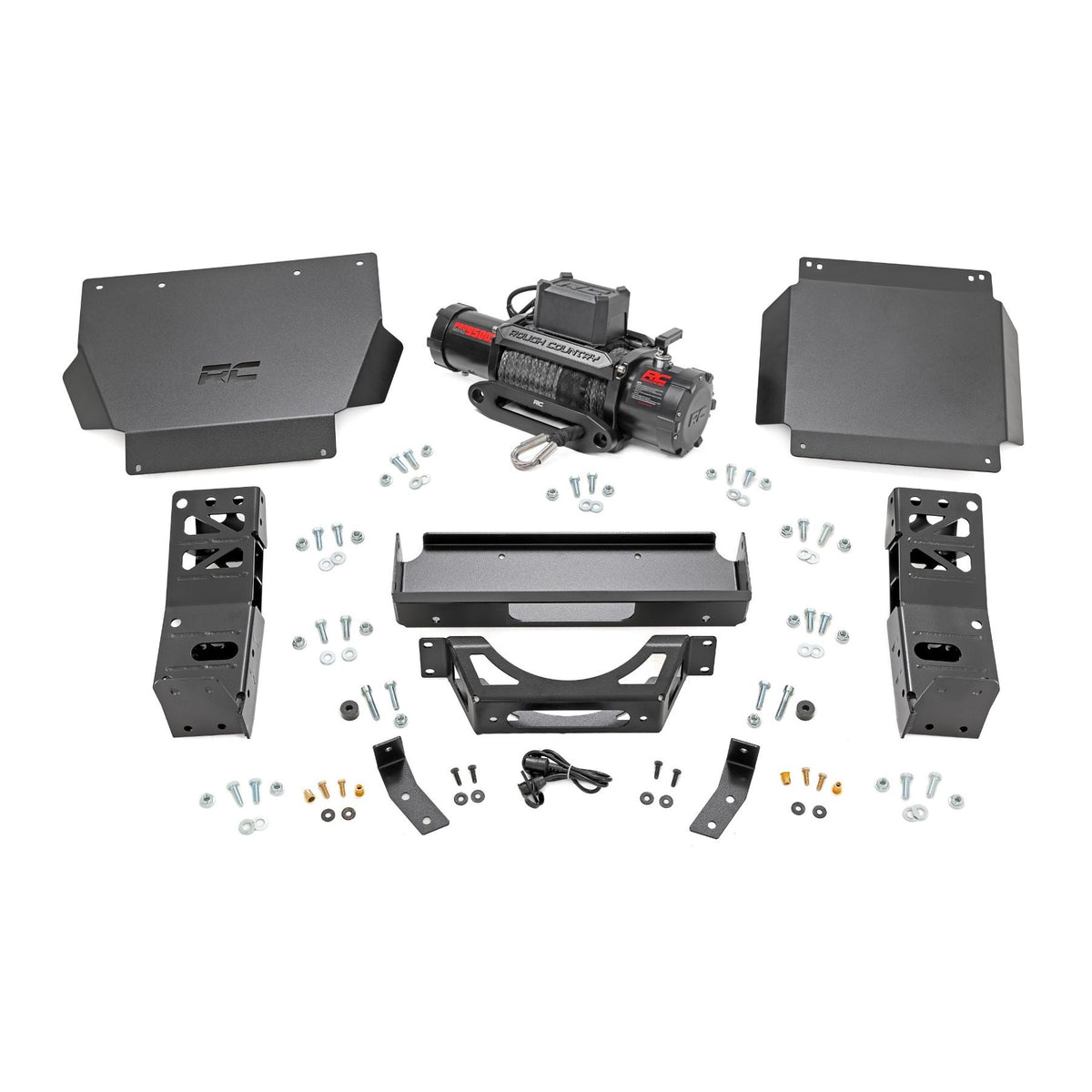ROUGH COUNTRY RCS10813 10813 FXS Hidden Winch Mount Toyota Tacoma 2024-26